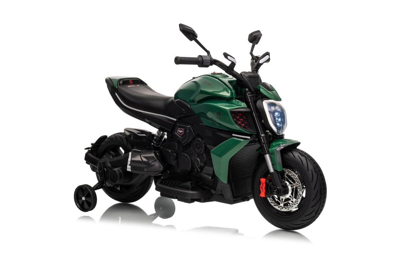 Licencirani motor na akumulator Ducati Diavel x Bentley - zeleni