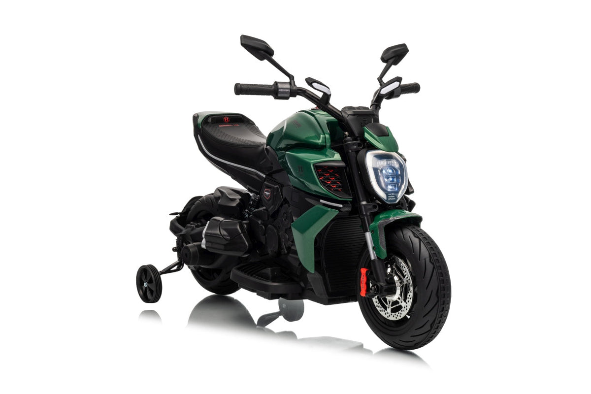 Licencirani motor na akumulator Ducati Diavel x Bentley - Zeleni