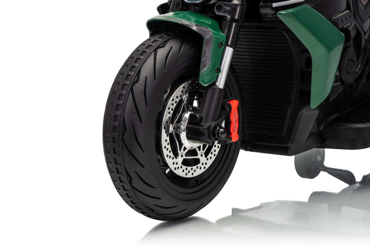 Licencirani motor na akumulator Ducati Diavel x Bentley - zeleni