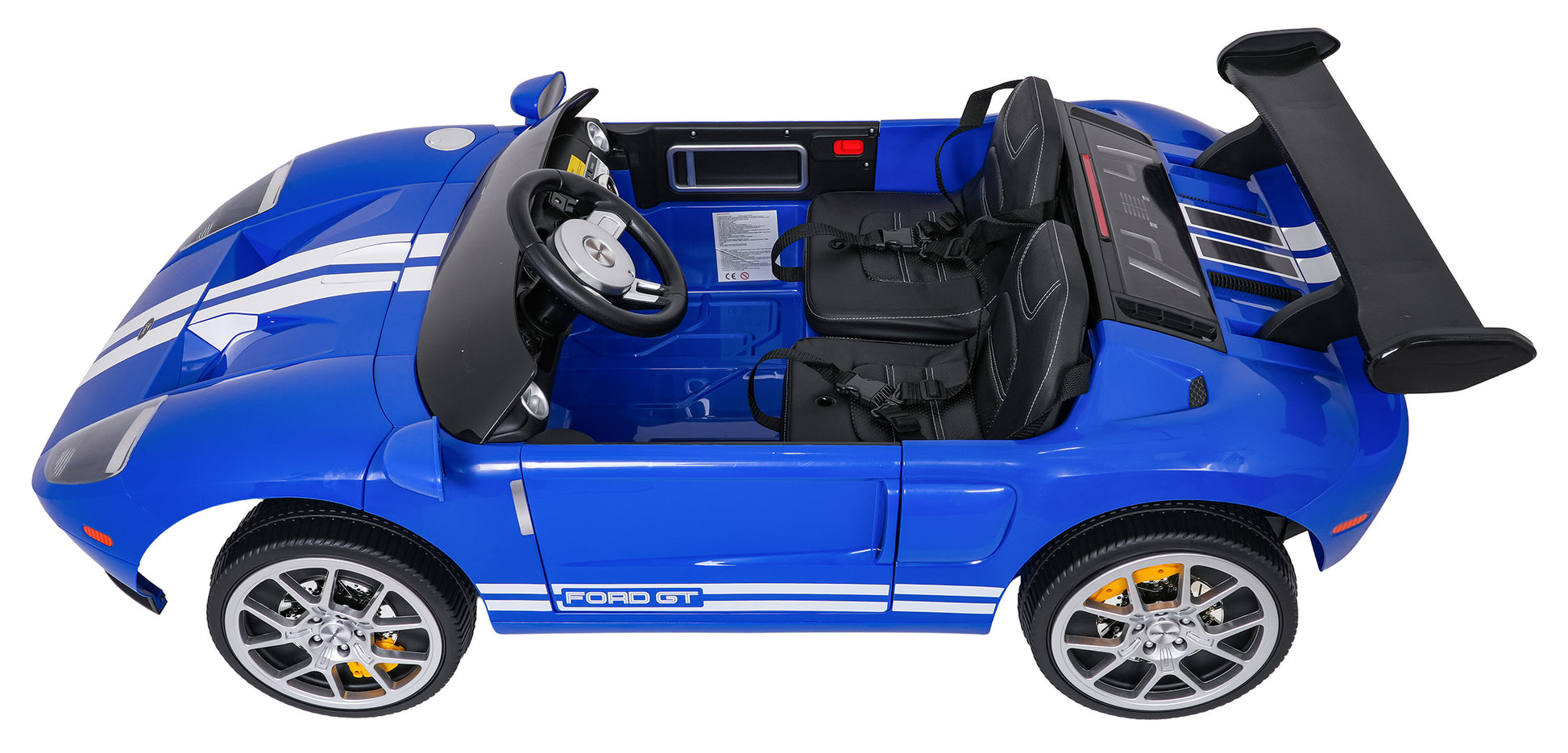 Licencirani auto na akumulator Ford GT 4x4 - dvosjed - plavi