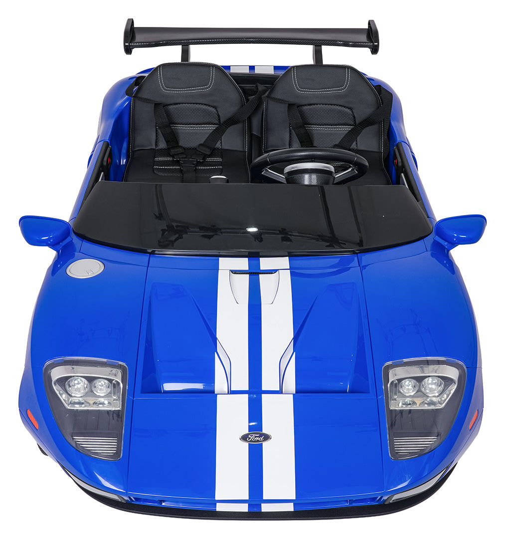 Licencirani auto na akumulator Ford GT 4x4 - dvosjed - plavi