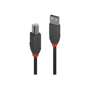 Lindy 36672 USB kabel 1 m USB 2.0 USB A USB B Crno