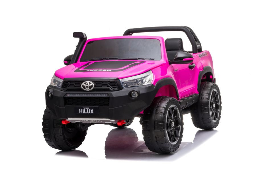 Licencirani auto na akumulator Toyota Hilux 4x4 - dvosjed - rozi