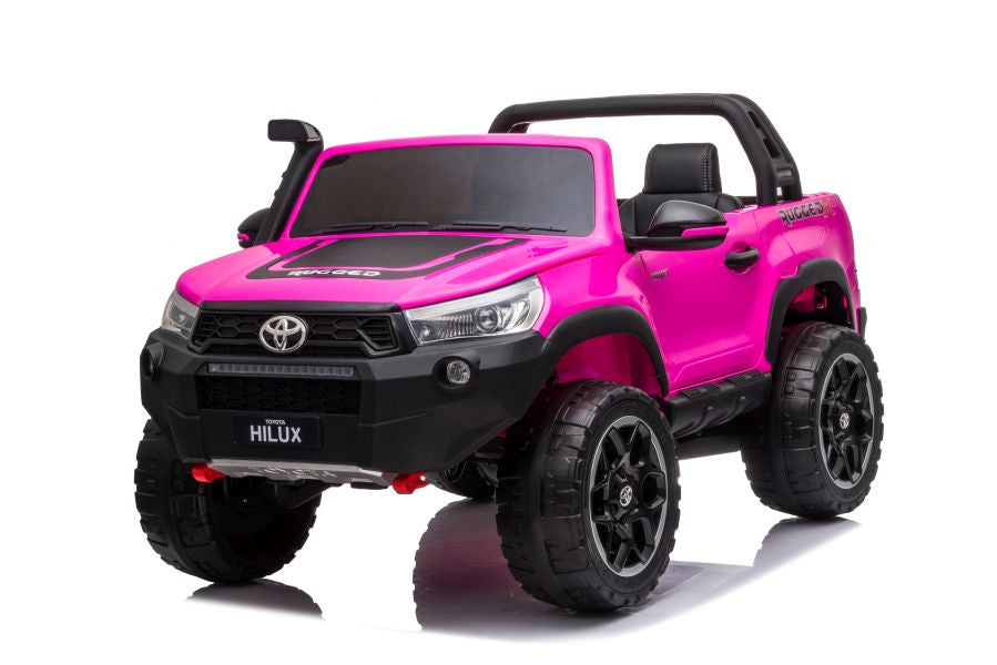 Licencirani auto na akumulator Toyota Hilux 4x4 - dvosjed - rozi