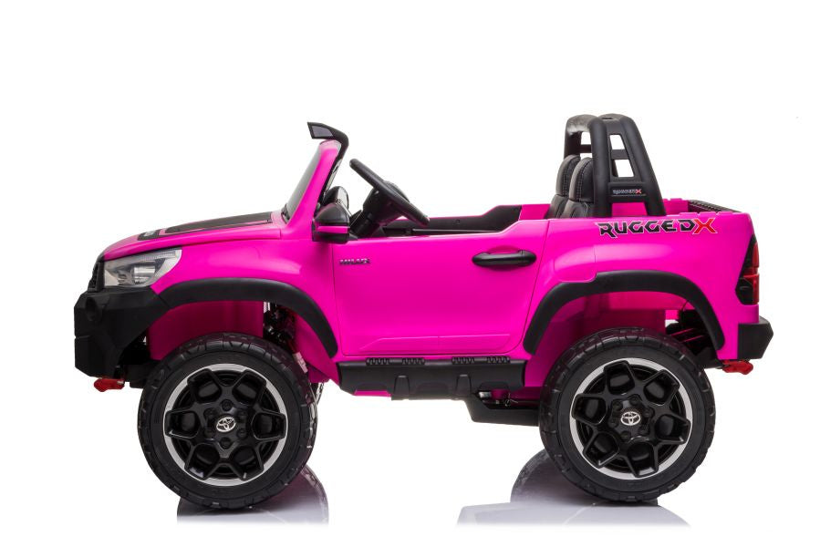Licencirani auto na akumulator Toyota Hilux 4x4 - dvosjed - rozi