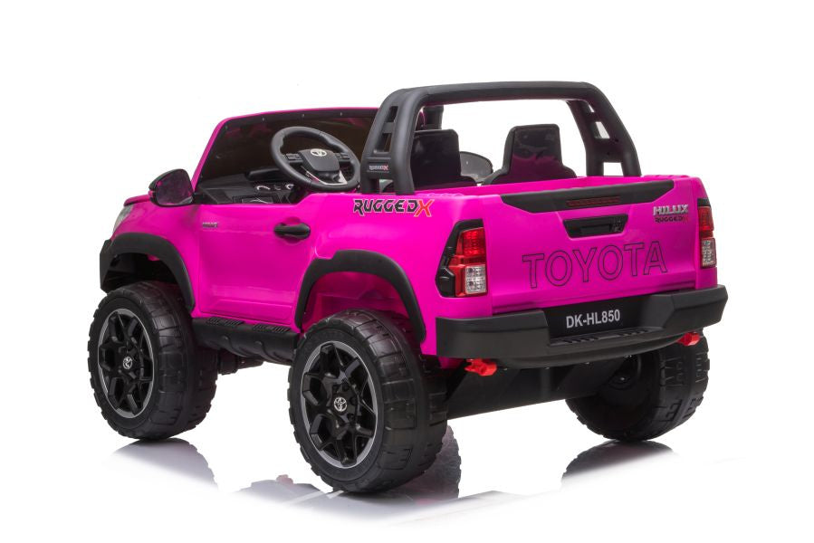 Licencirani auto na akumulator Toyota Hilux 4x4 - dvosjed - rozi