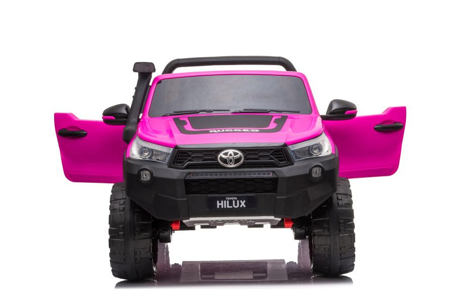 Licencirani auto na akumulator Toyota Hilux 4x4 - dvosjed - rozi