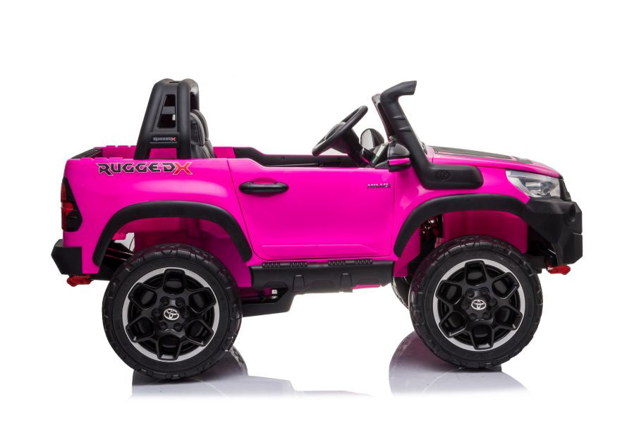 Licencirani auto na akumulator Toyota Hilux 4x4 - dvosjed - rozi