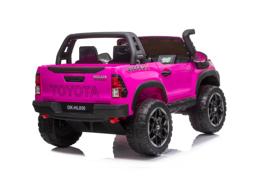Licencirani auto na akumulator Toyota Hilux 4x4 - dvosjed - rozi