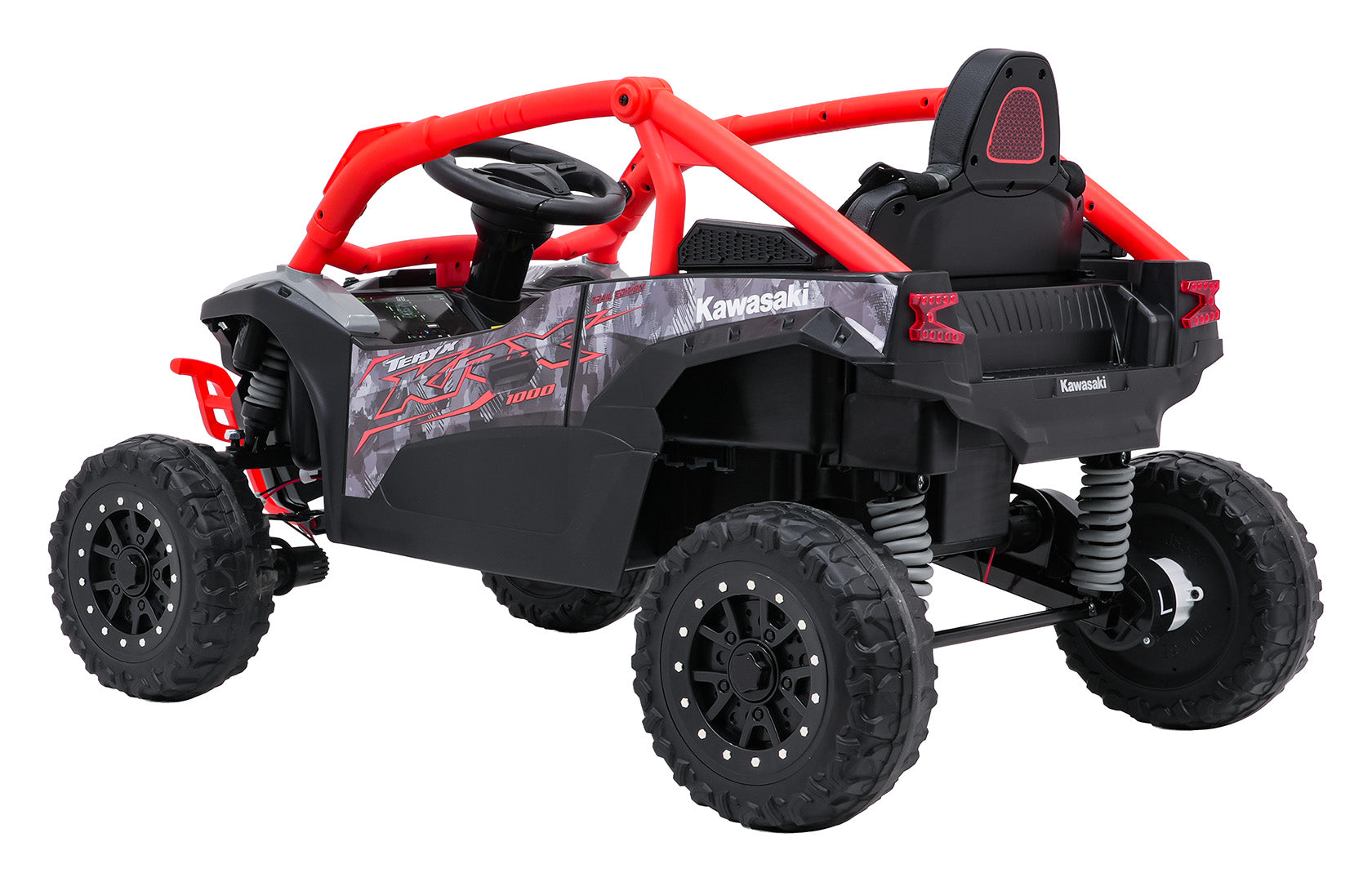 Licencirani buggy na akumulator Kawasaki TERYX KRX1000 4x4 - crveni