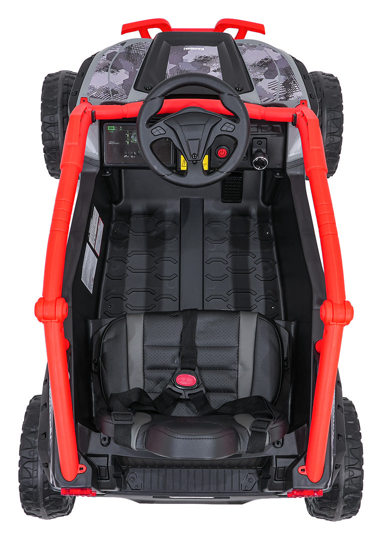 Licencirani buggy na akumulator Kawasaki TERYX KRX1000 4x4 - crveni