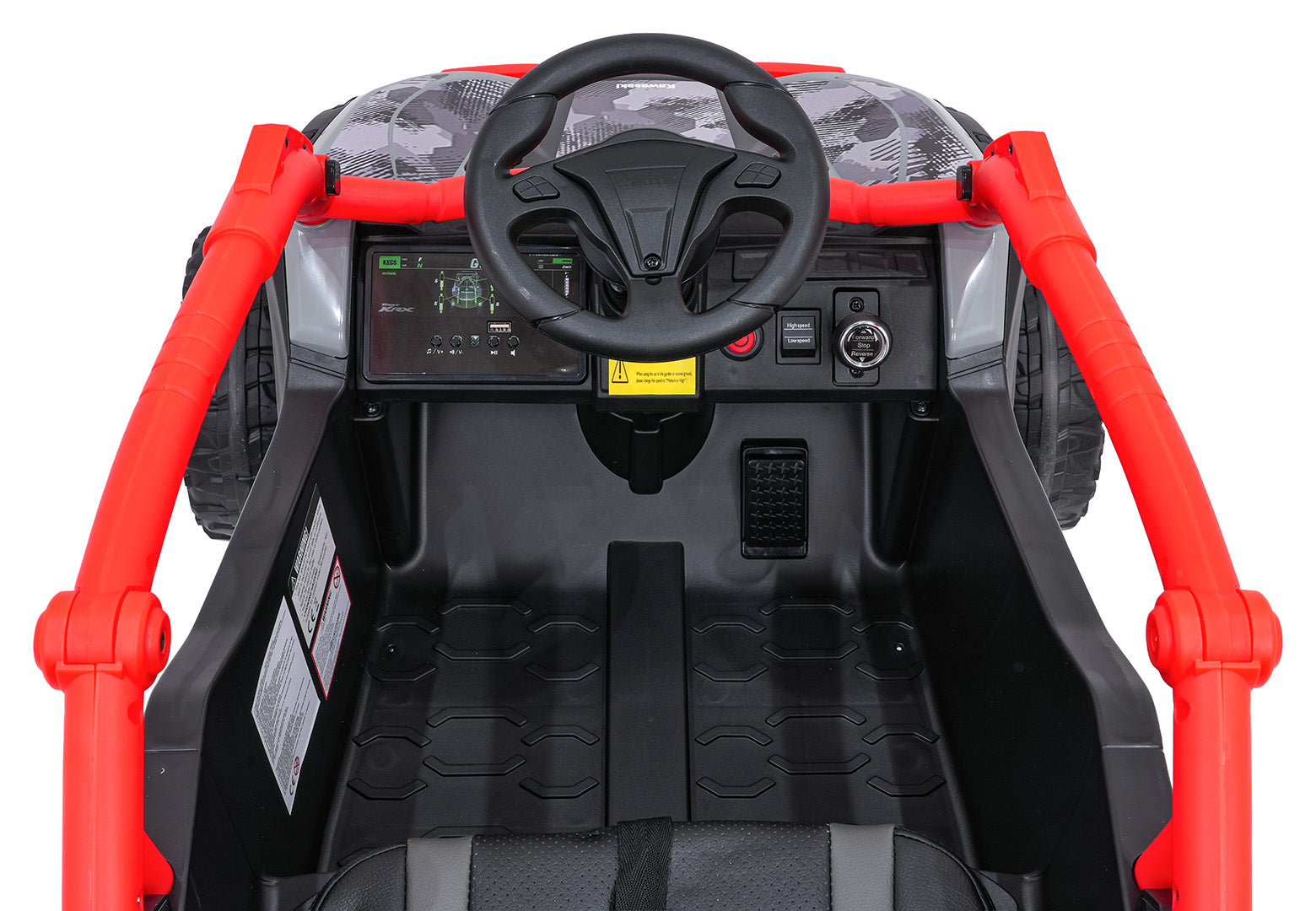 Licencirani buggy na akumulator Kawasaki TERYX KRX1000 4x4 - crveni