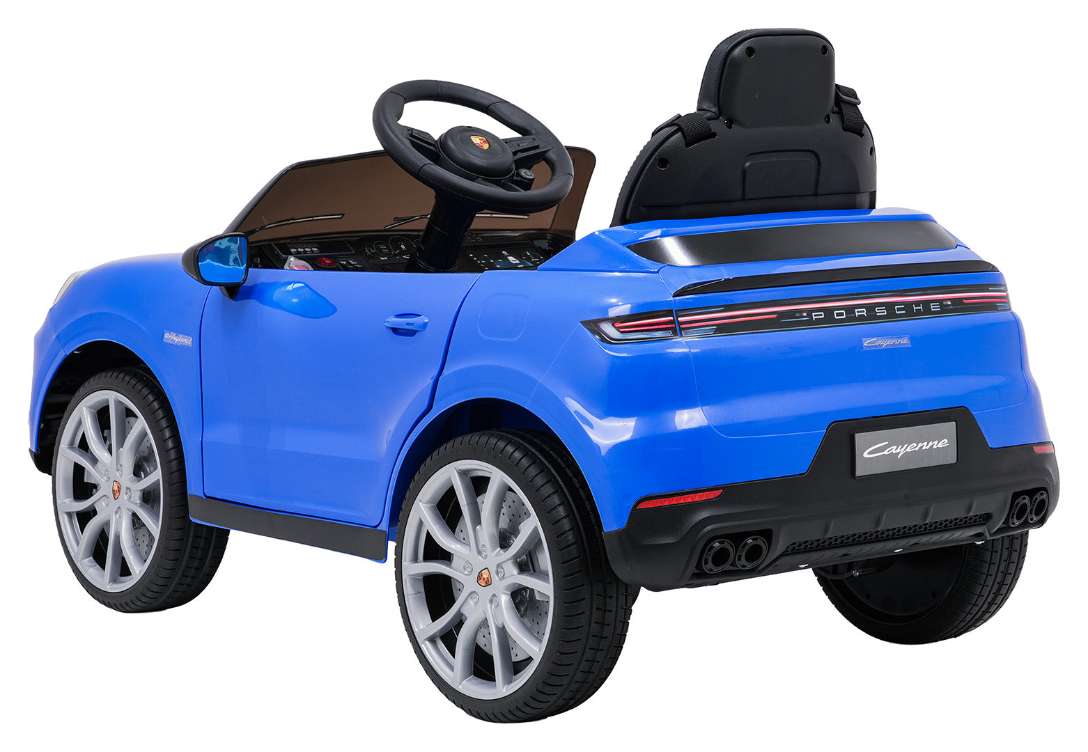 Licencirani auto na akumulator Porsche Cayenne - plavi