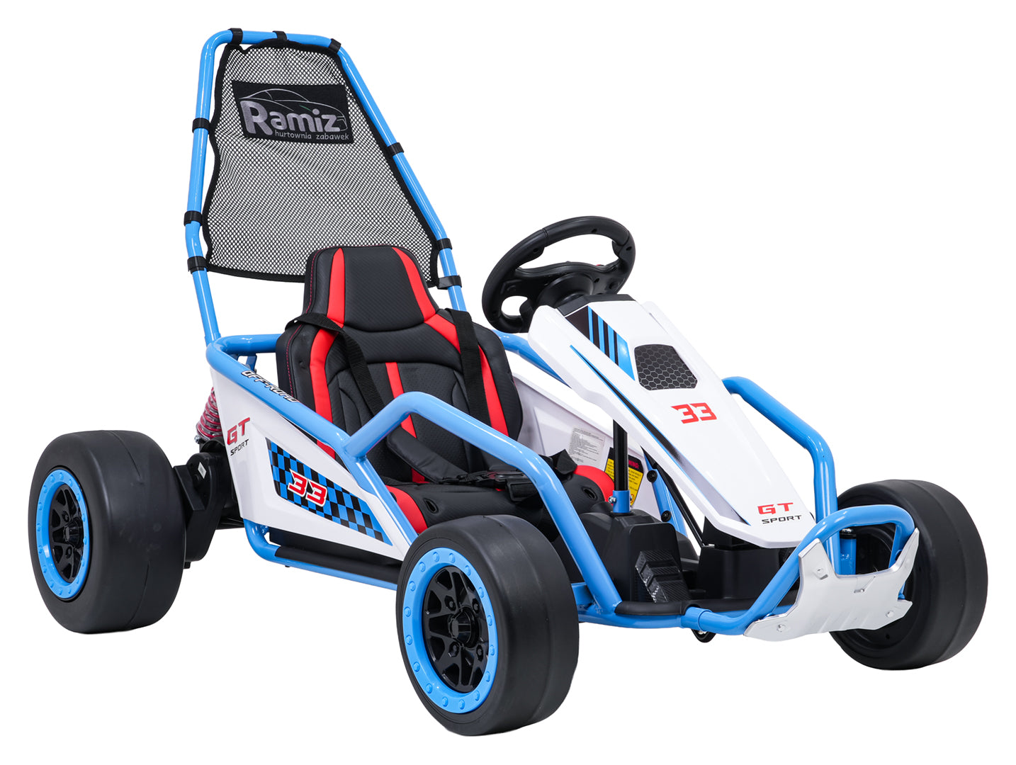 Go-Kart na akumulator TORNADO Drift - plavi