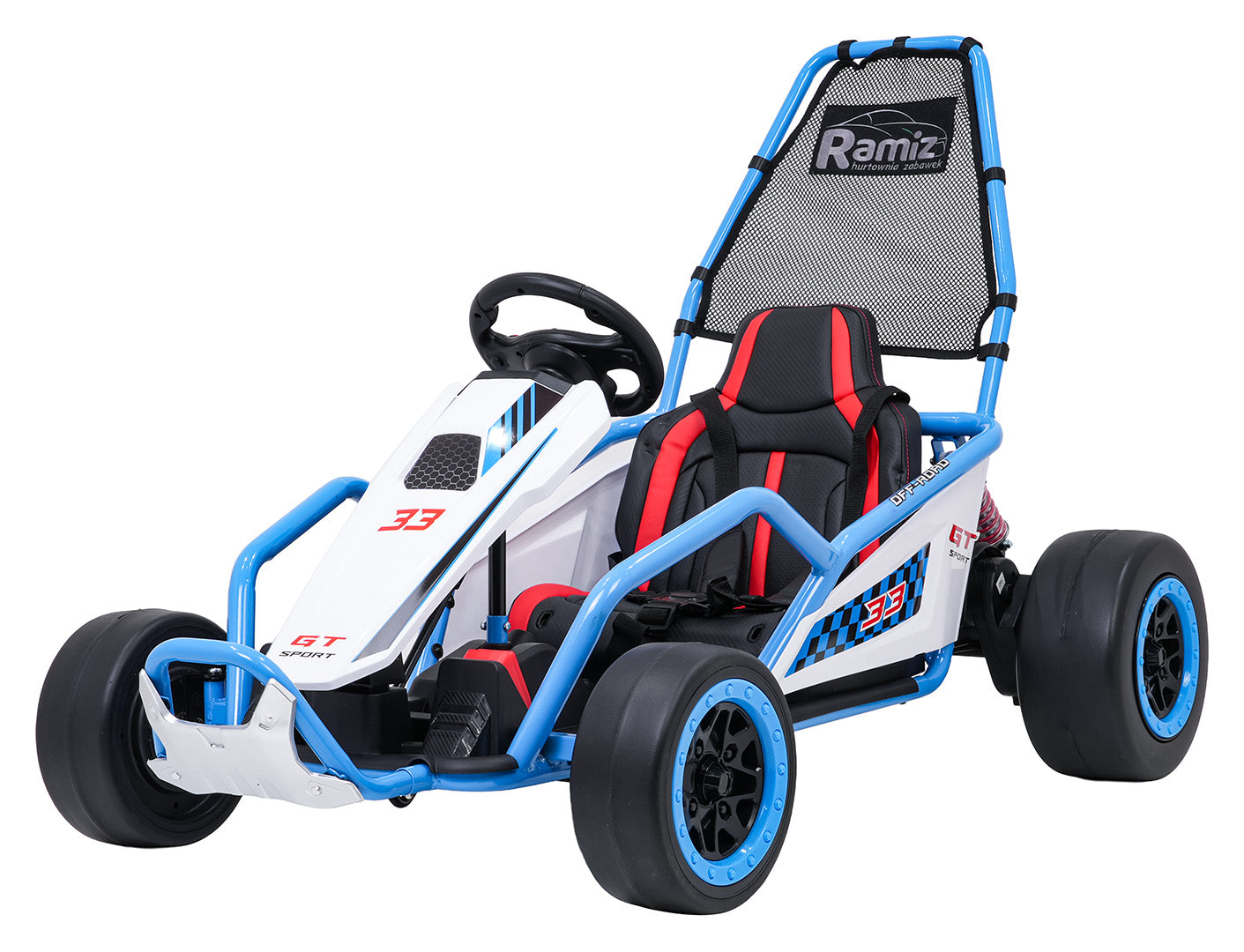 Go-Kart na akumulator TORNADO Drift - plavi