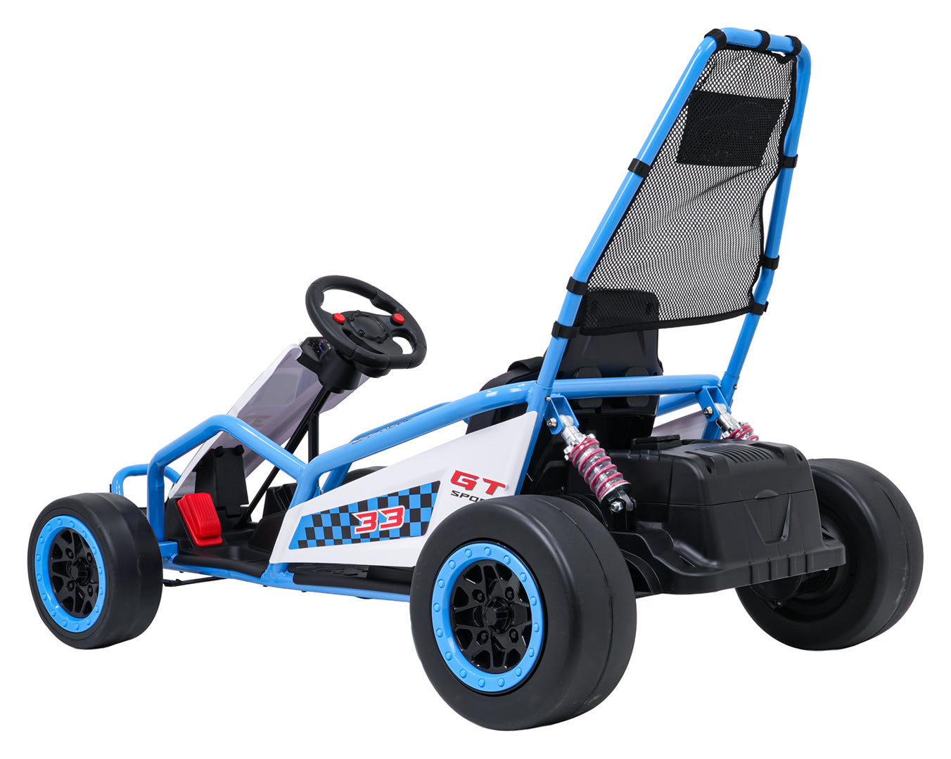 Go-Kart na akumulator TORNADO Drift - plavi