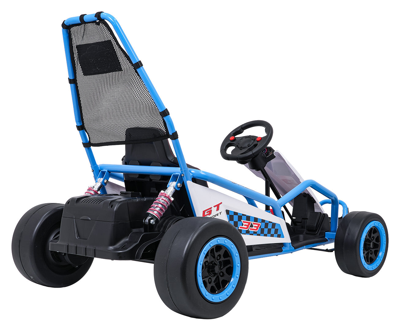 Go-Kart na akumulator TORNADO Drift - plavi