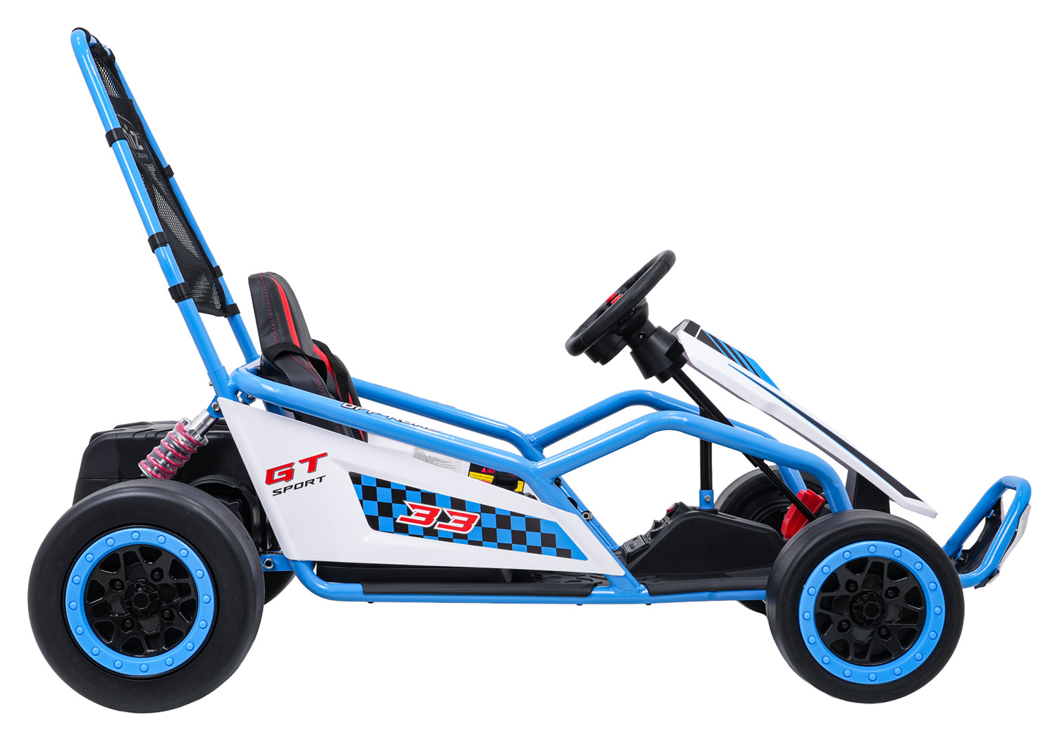 Go-Kart na akumulator TORNADO Drift - plavi
