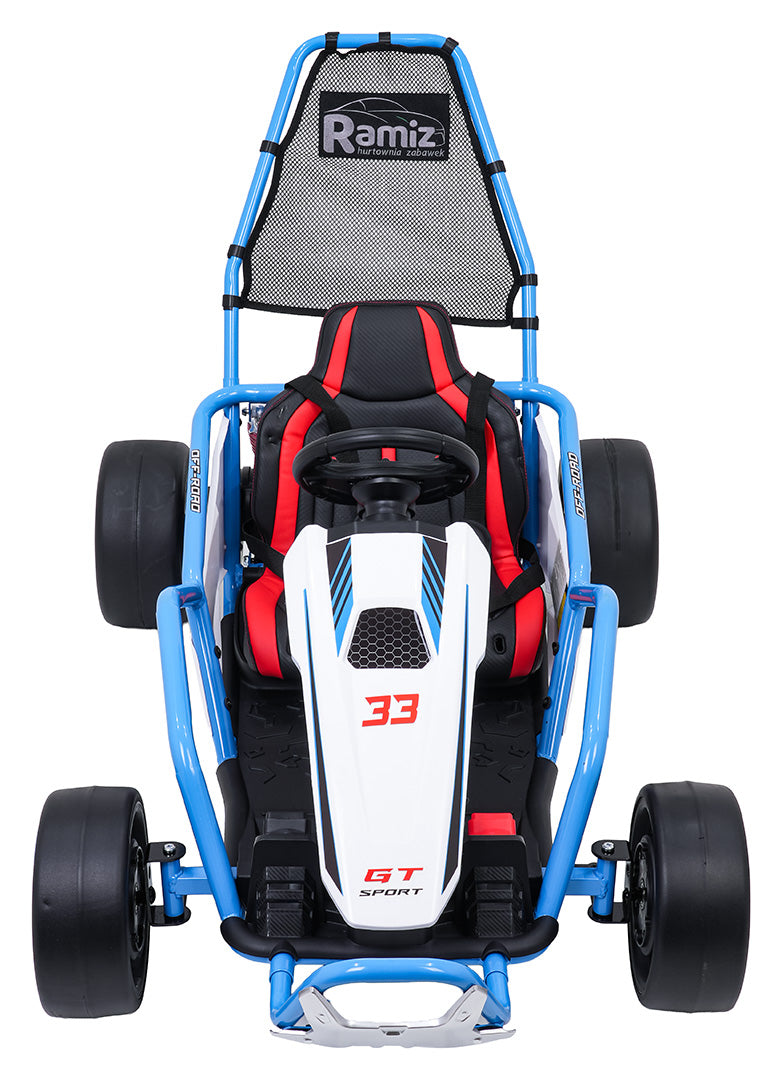 Go-Kart na akumulator TORNADO Drift - plavi