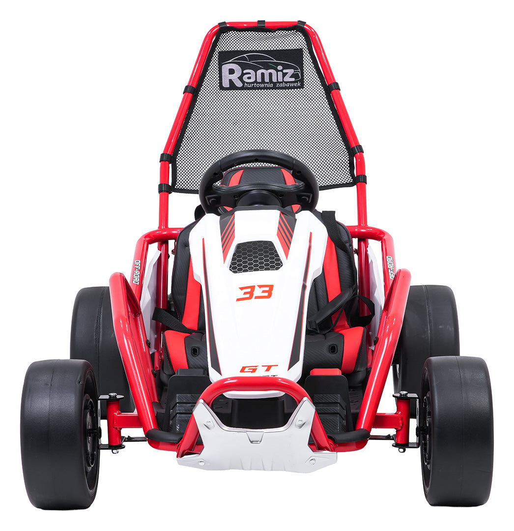 Go-Kart na akumulator TORNADO Drift - crveni