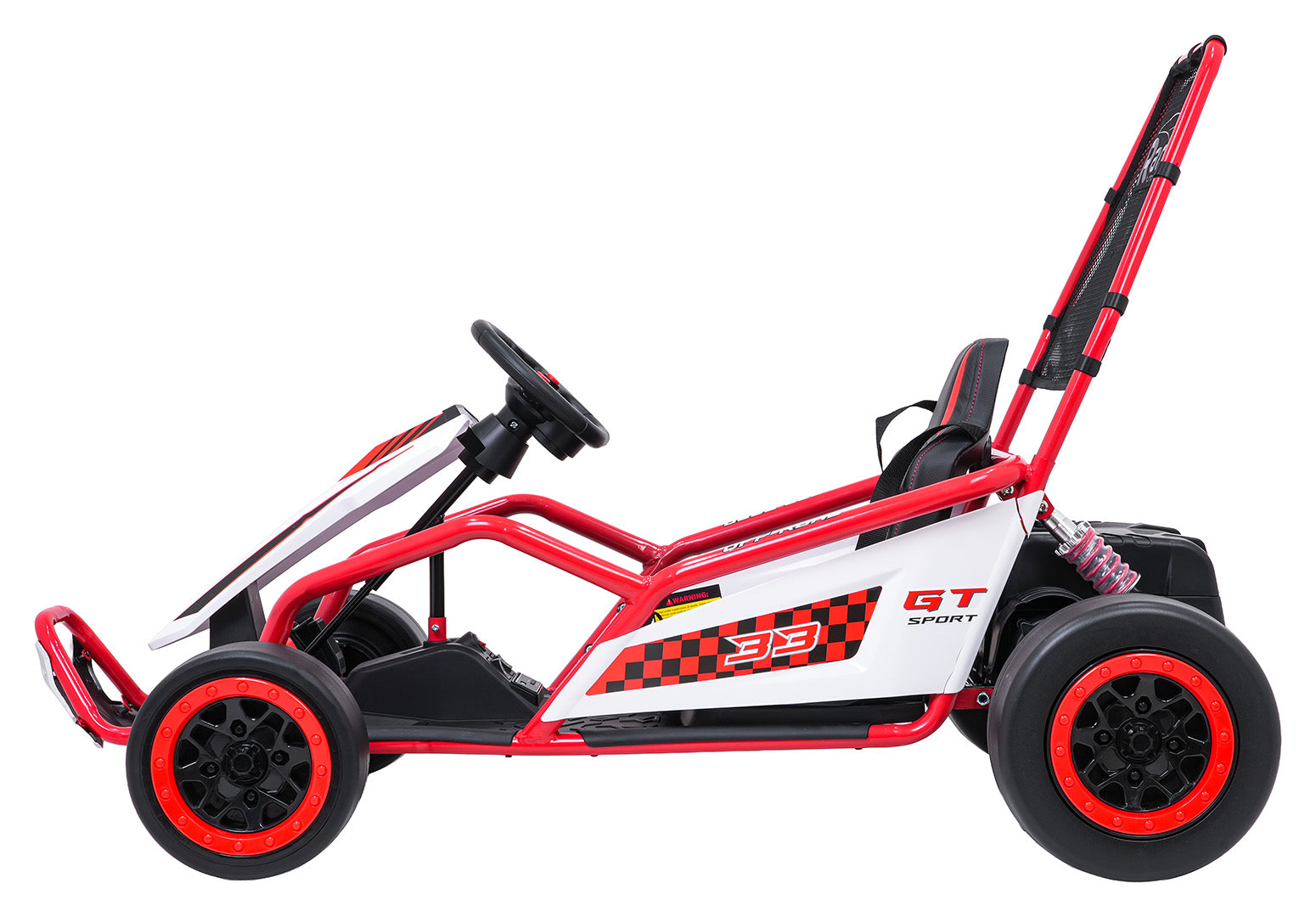 Go-Kart na akumulator TORNADO Drift - crveni