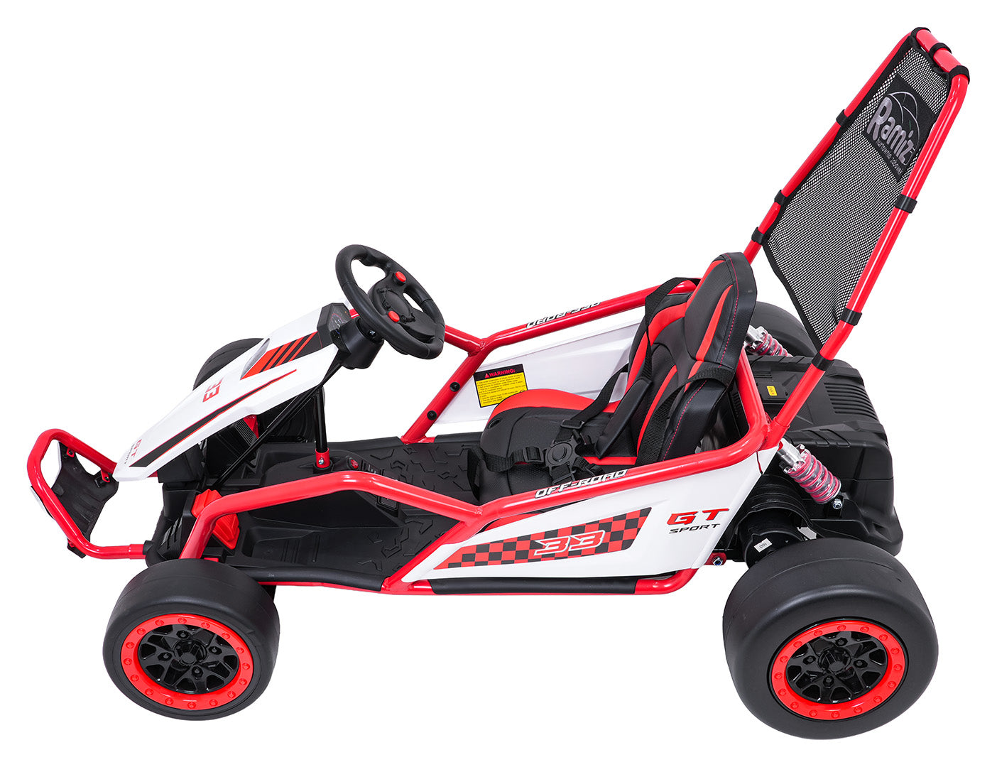 Go-Kart na akumulator TORNADO Drift - crveni