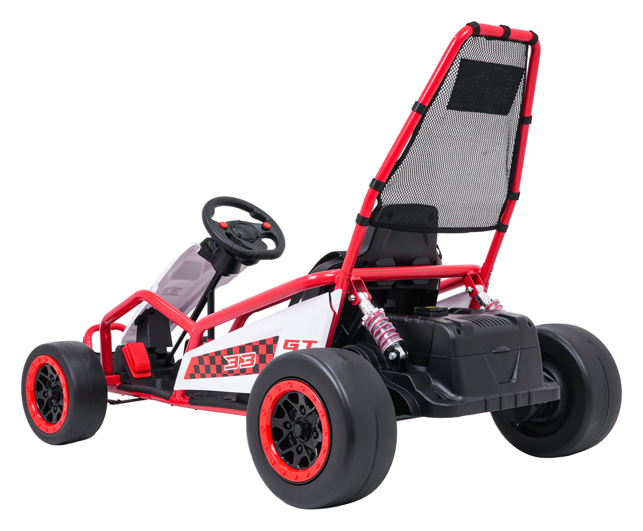 Go-Kart na akumulator TORNADO Drift - crveni