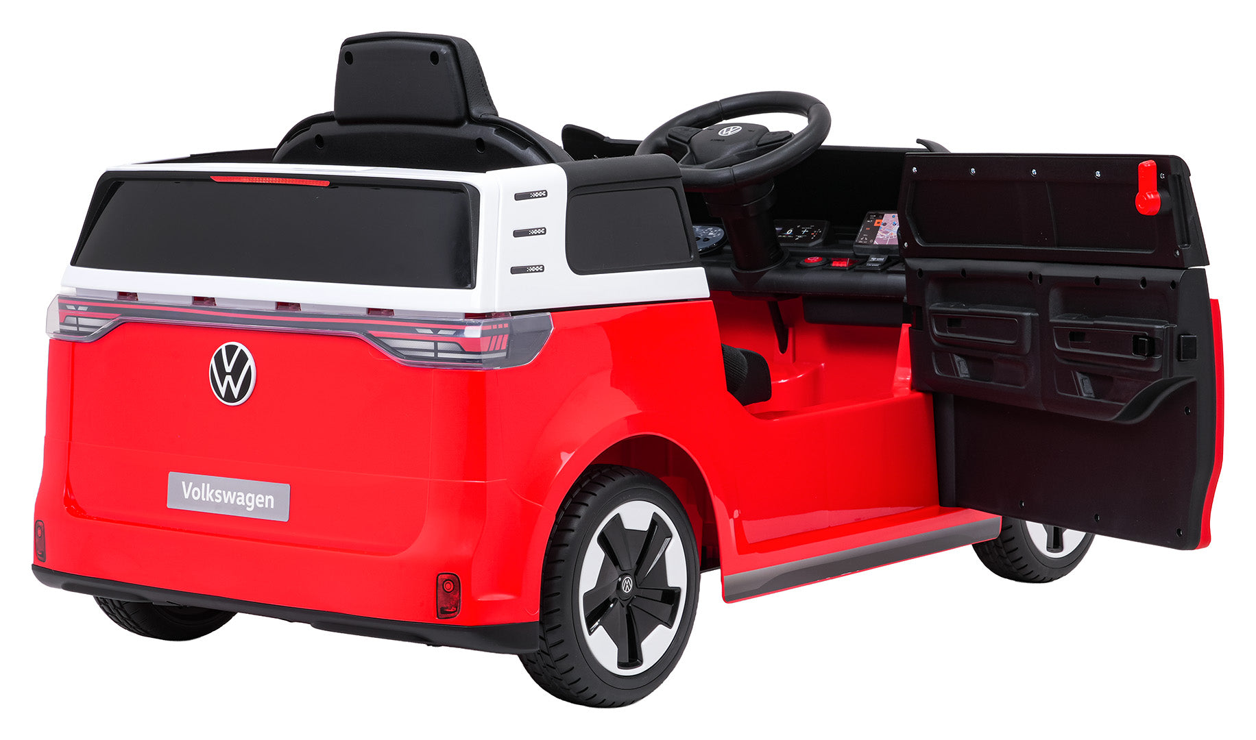 Licencirani auto na akumulator Volkswagen ID BUZZ - crveni