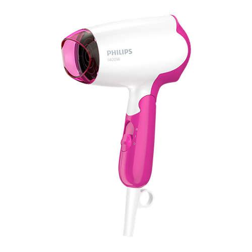 Philips DryCare BHD003/00 sušilo za kosu 1400 W Ružičasto, Bijelo