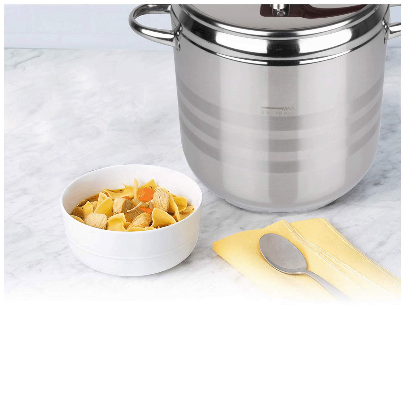 Floria Ekspres lonac, zapremina 7 l, INOX - ZLN4610
