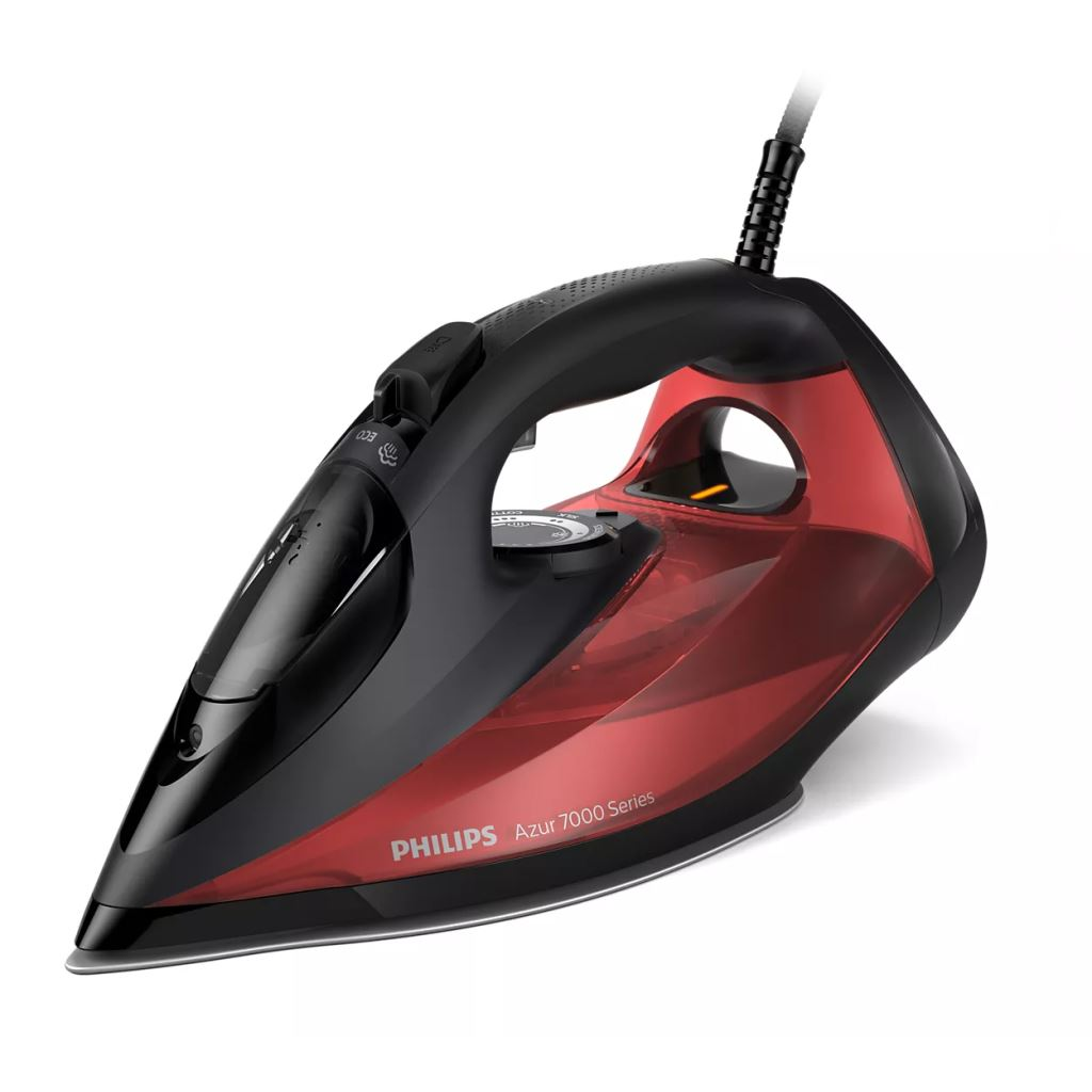 Philips 7000 series DST7022/40 glačalo Pegla na paru SteamGlide Plus podnica glačala 2800 W Crno, Crveno