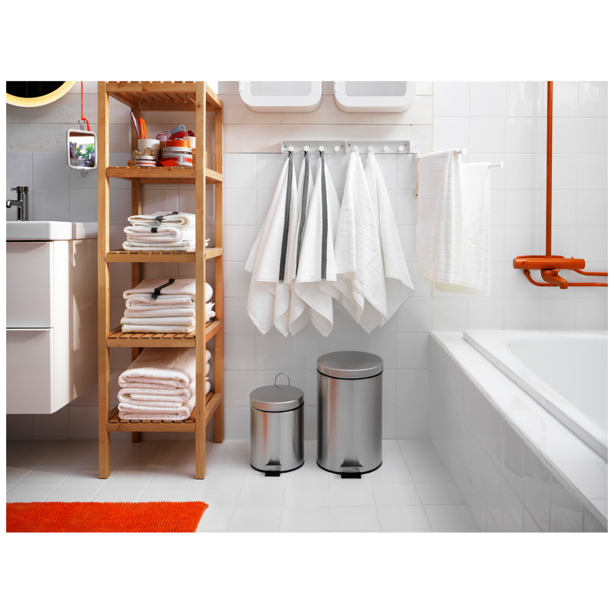Zilan Koš za smeće sa pedalom, 5 l, INOX - ZLN6881