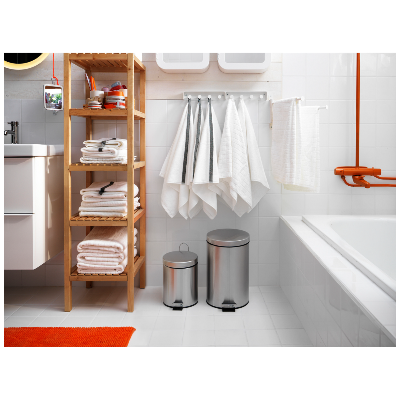 Zilan Koš za smeće sa pedalom, 5 l, INOX - ZLN6881