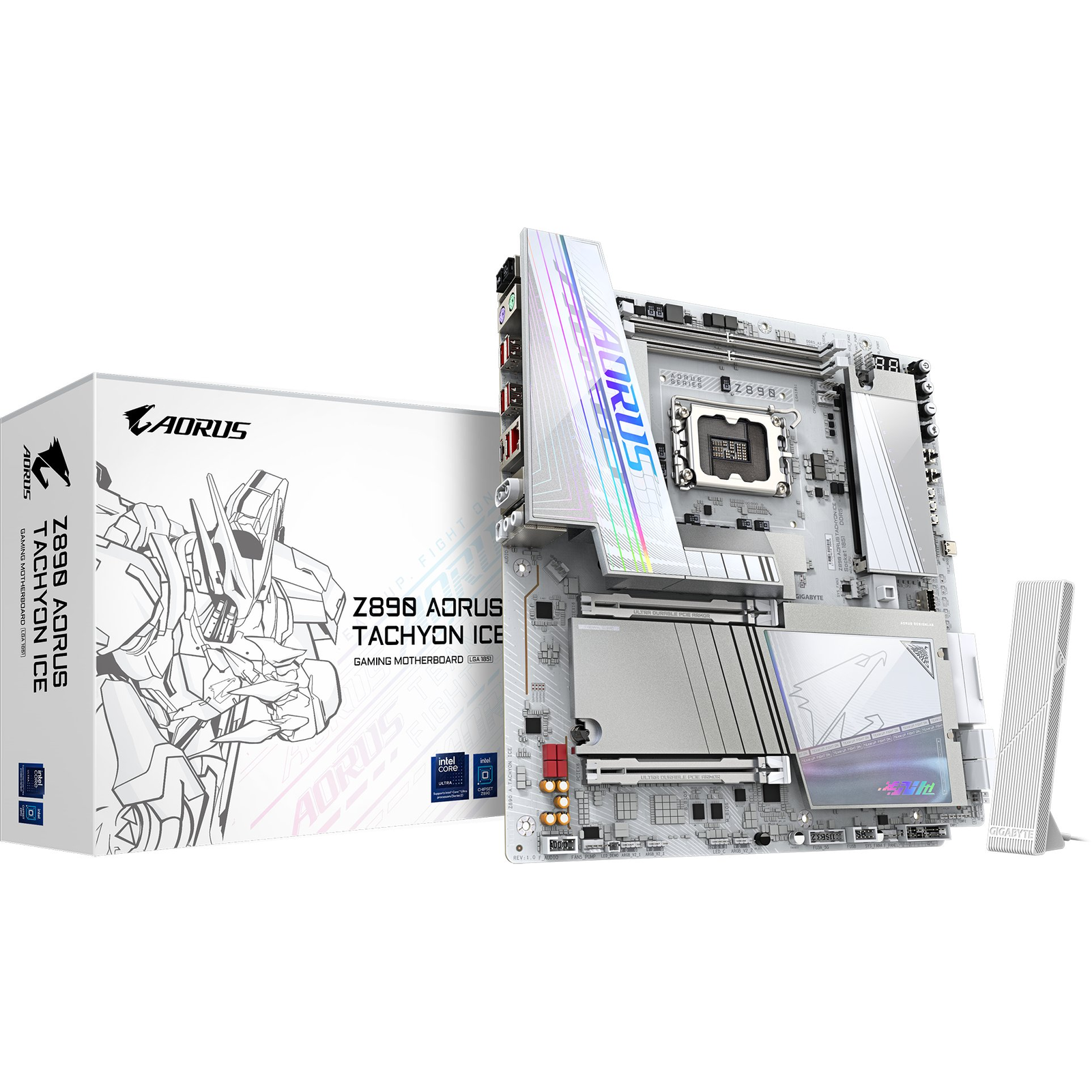 GIGABYTE Z890 AORUS TACHYON ICE Intel Z890 LGA 1851 (Socket V1) Prošireni ATX
