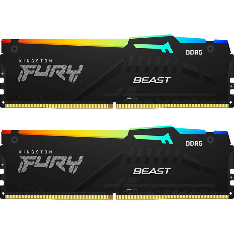 Kingston Technology FURY Beast RGB memorijski modul 16 GB 2 x 8 GB DDR5