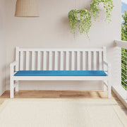 Jastuk za vrtnu klupu plavi 180 x 50 x 3 cm od tkanine Oxford