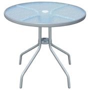 Bistro stol od čelika sivi 80 x 71 cm