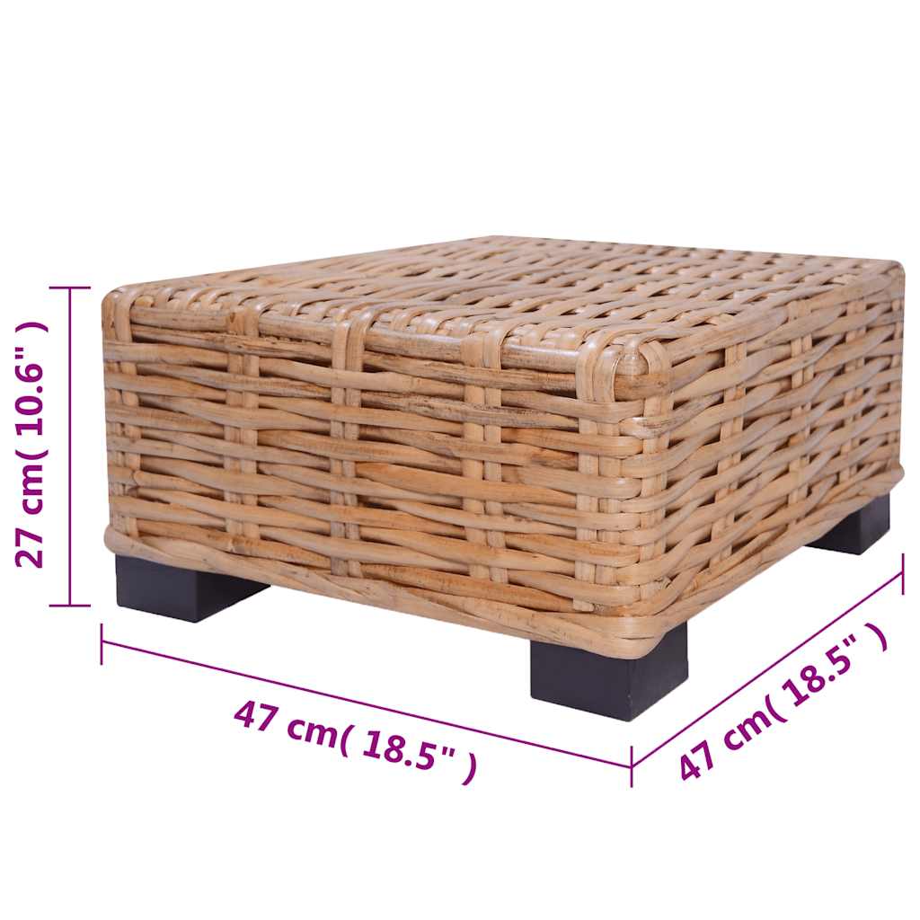 Sofa Set 16 kom Prirodni Ratan