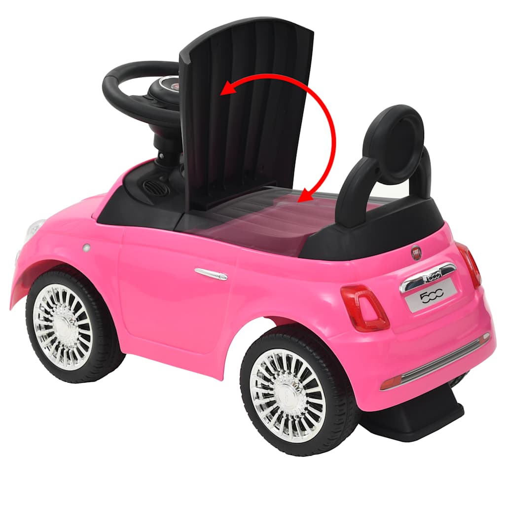 Autić Fiat 500 ružičasti