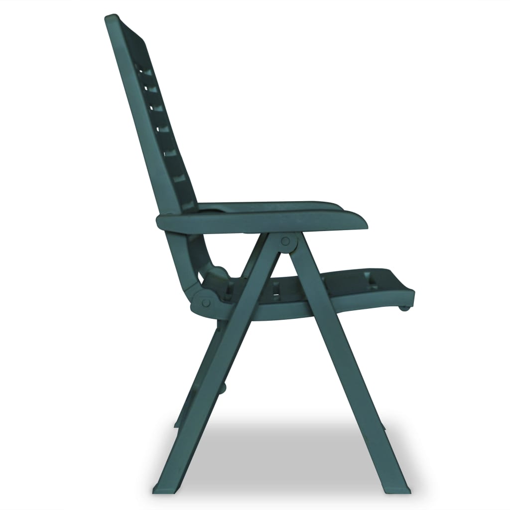 3-dijelni bistro set od plastike zeleni