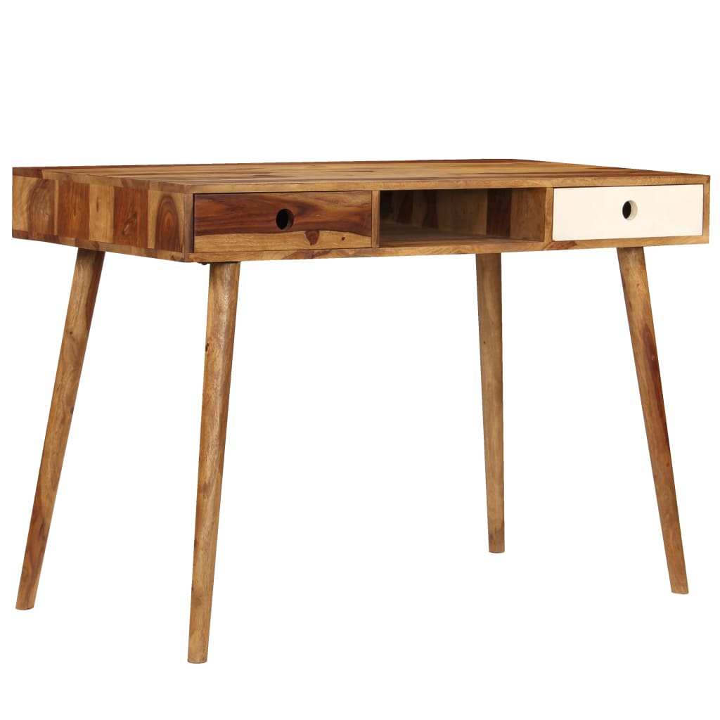 Pisaći stol od masivnog drva akacije 110 x 55 x 76 cm
