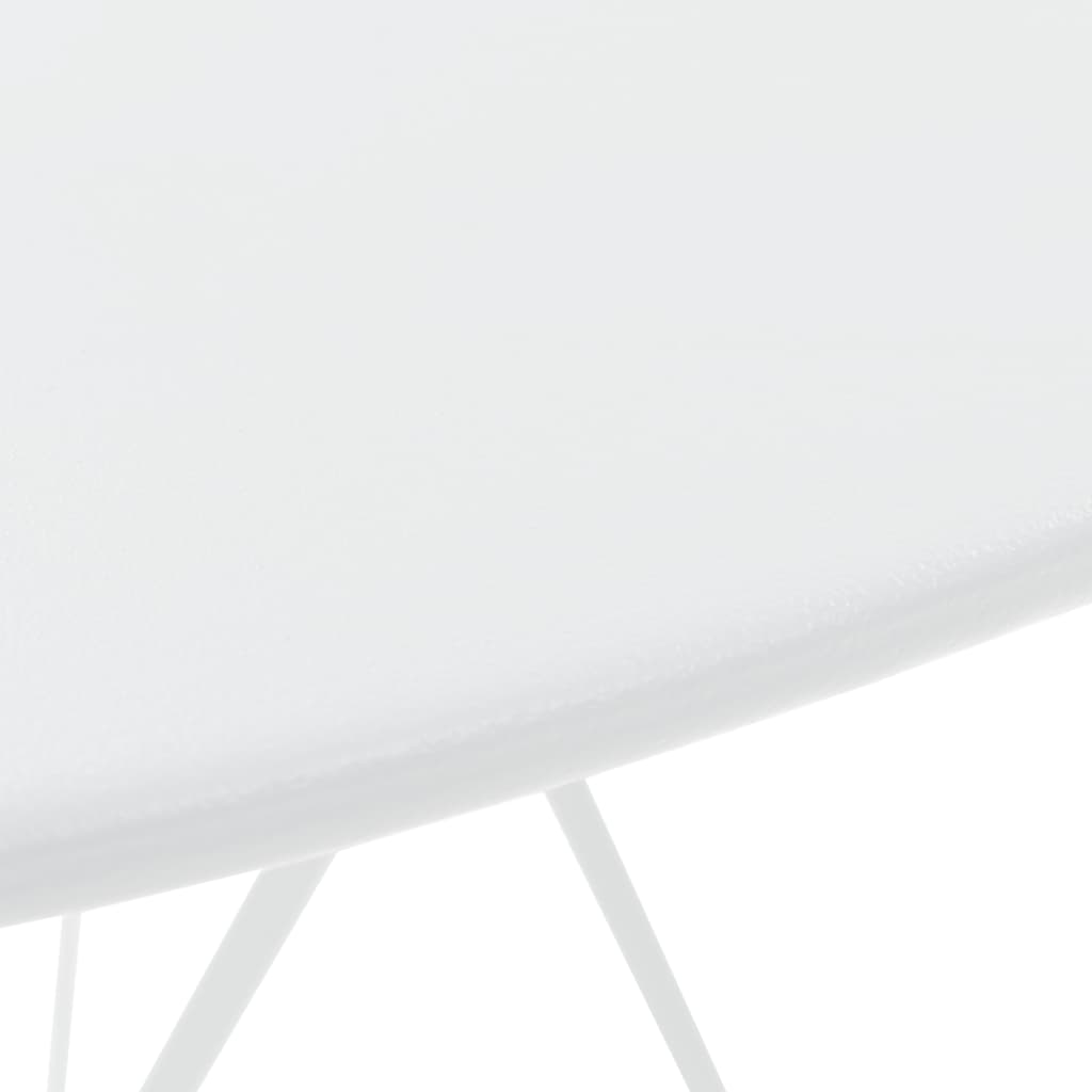3-dijelni bistro set čelični bijeli