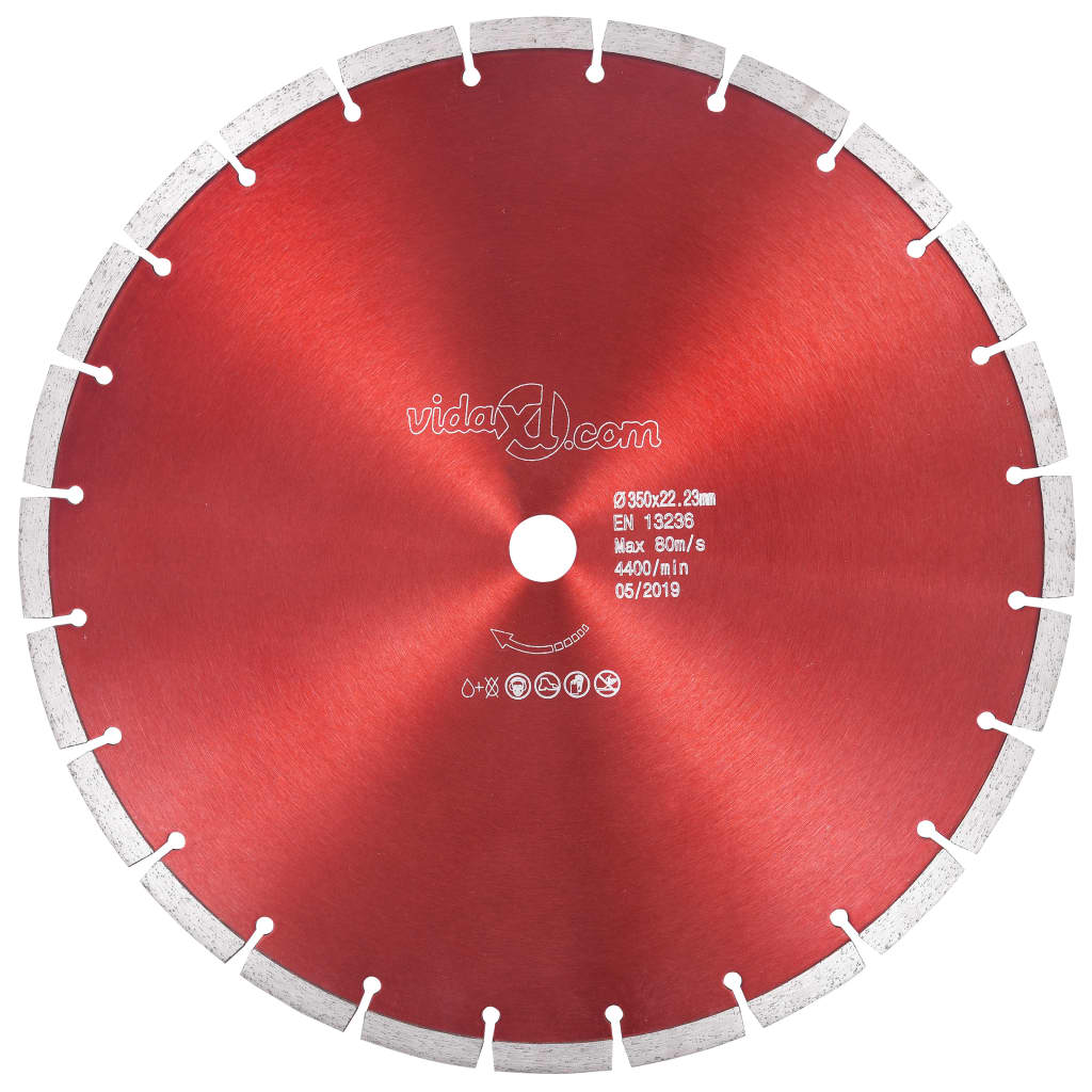 Dijamantni disk za rezanje čelični 350 mm