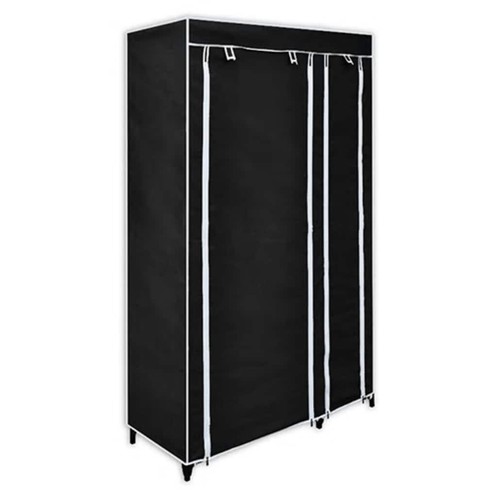 Sklopivi Ormar Crni 110 x 45 x 175 cm