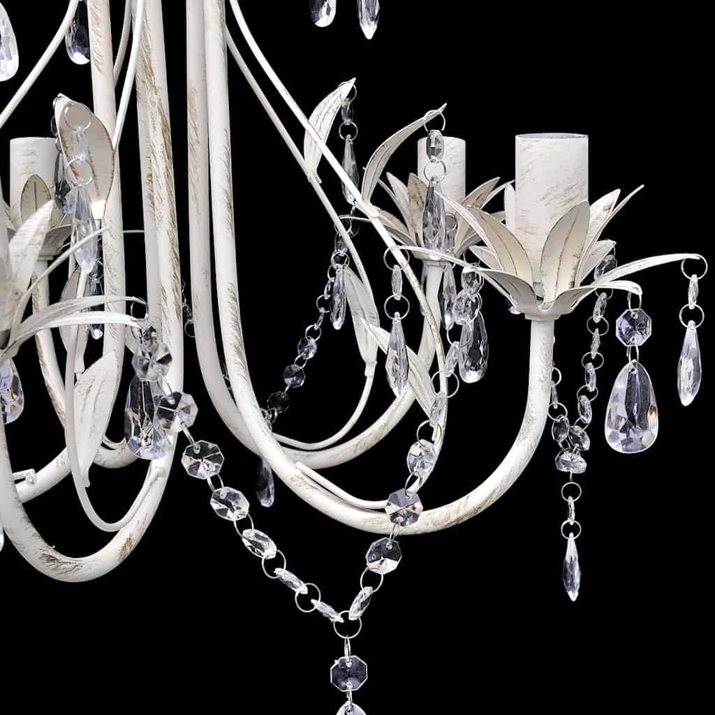 Elegantan luster s kristalima i 5 žarulje