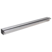 Pravokutna fontana za bazen s LED svjetlom nehrđajući čelik 90 cm
