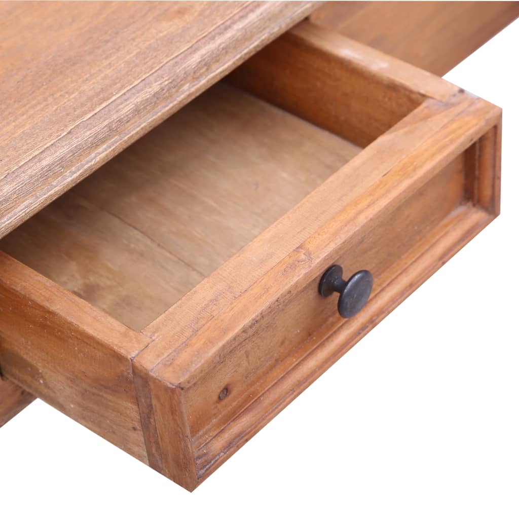 Pisaći stol s ladicama 90 x 50 x 101 cm masivno drvo mahagonija