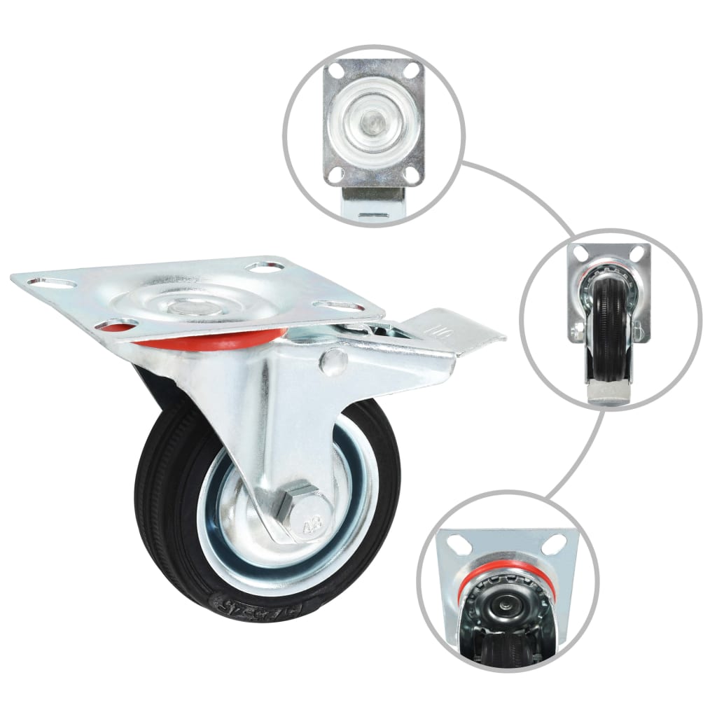 Okretni kotačići 16 kom 75 mm
