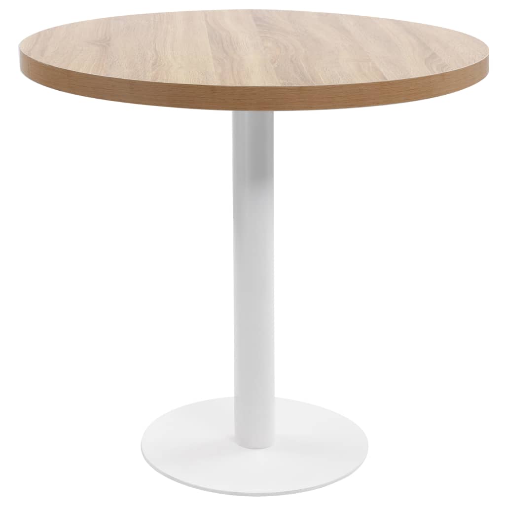 Bistro stol svjetlosmeđi 80 cm MDF