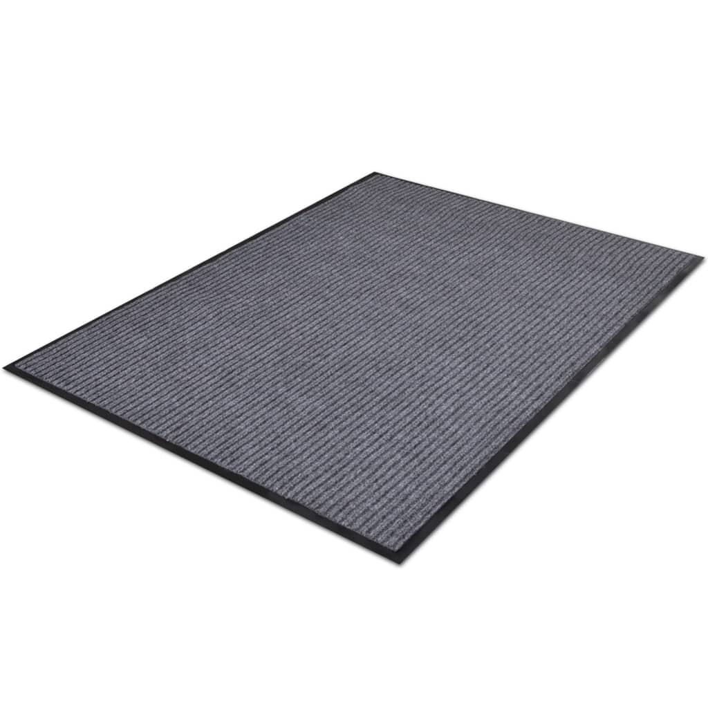 Otirač sivi 117 x 220 cm PVC